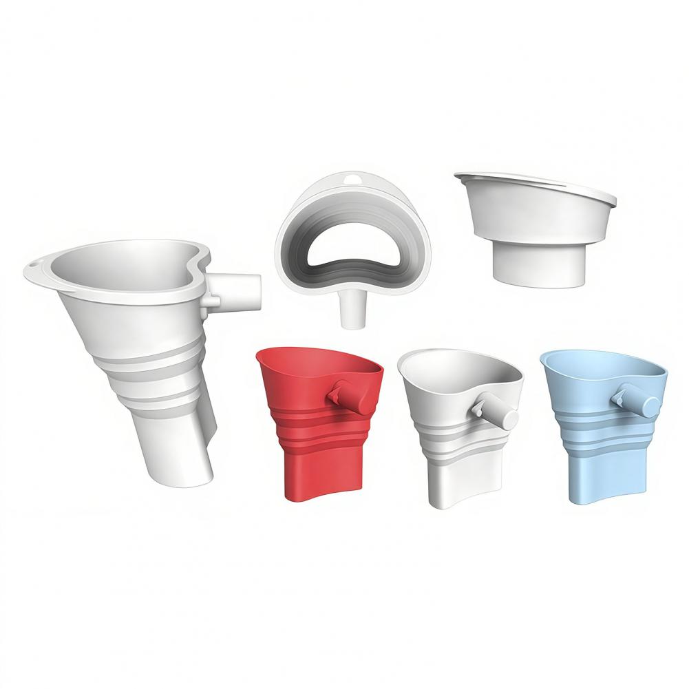 Kitchenaid Baking Bowl - プロのベーキングアクセサリー シリコン製小麦粉漏斗 ミキサーボウルカバー 折りたたみ式注ぎ口シールドアタッチメント 3-in-1 キッチンエイド