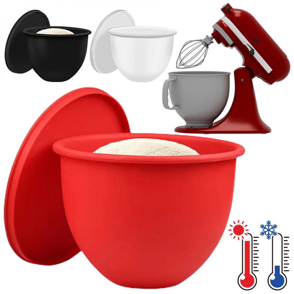 Kitchenaid Baking Bowl - キッチンエイド用 チルトヘッド 5 クォートミキサー シリコンライナー 蓋付き
