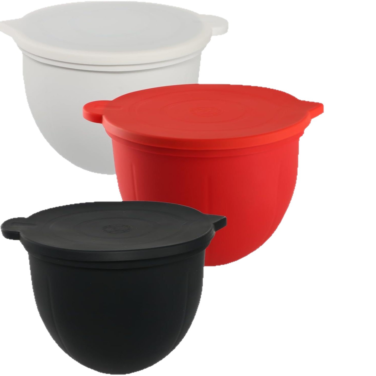 Kitchenaid Baking Bowl - 1 個のユニバーサルシリコンボウル、蓋付き、キッチンエイドチルトヘッド 5 クォートミキサー用 – ミキサーアタッチメント