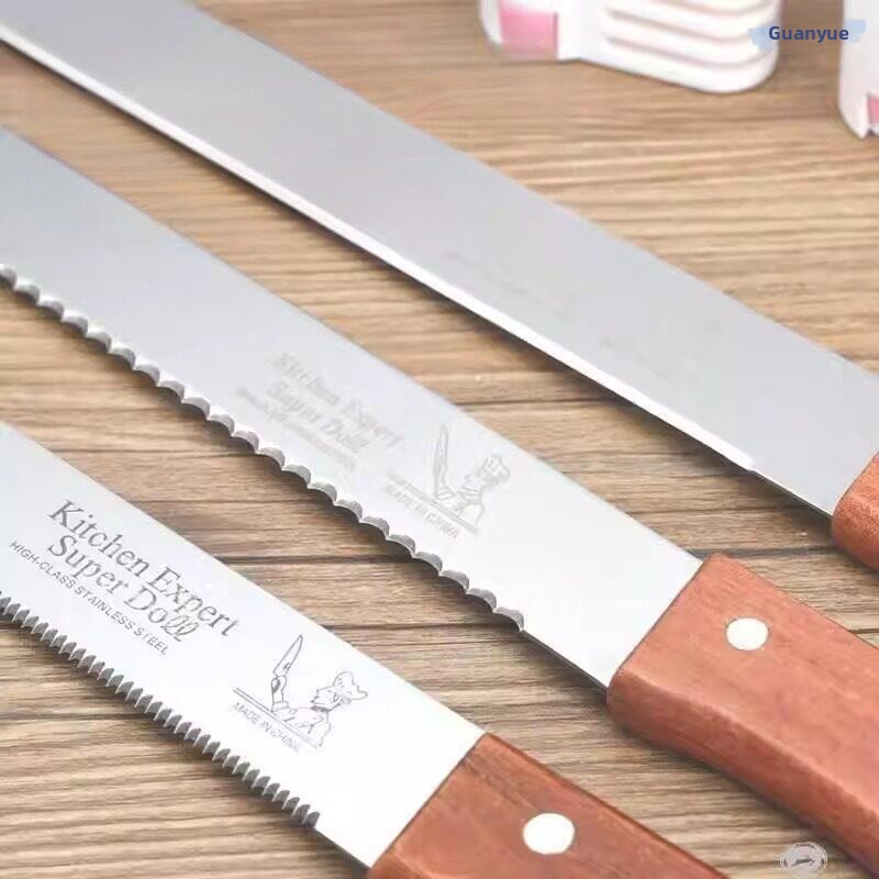 Kitchen And Baking Equipment - ステンレス鋼の歯付きナイフパンカッタートーストスライサーノンドロップクラムケーキパーティションベーカリーツールキッチンベーキング機器