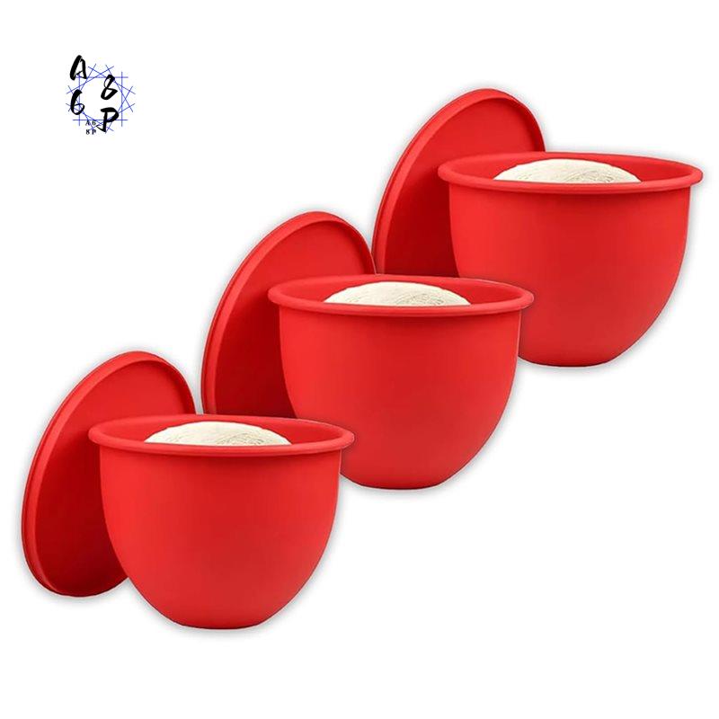 Kitchenaid Baking Bowl - A68P-シリコンボウルライナー キッチンチルトヘッド5クォートミキサー用、ベーキングクッキングエイド、交換用ボウル不要 3個