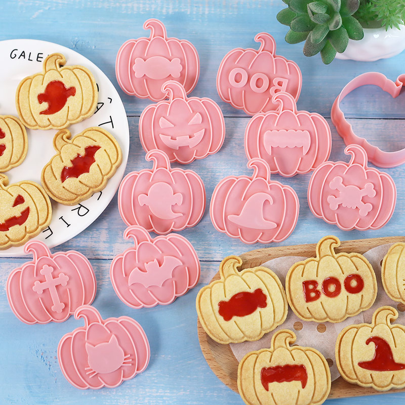ハロウィン用ジャム入りクッキーカッターセット10個入り、パン - Cookie Cutter Set のレビューと価格