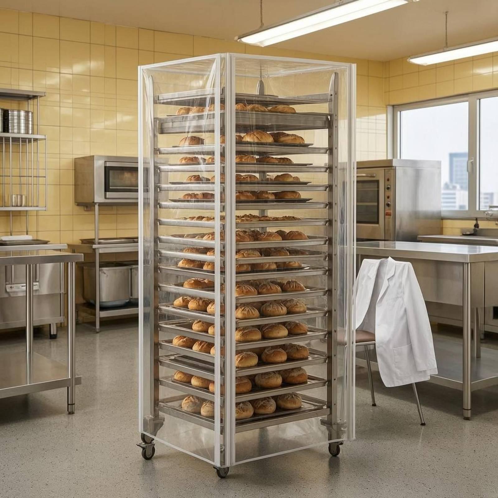 キッチン用の焼き菓子ラックを整理するための、透明で防塵性のあ - Kitchen Baking Tray Rack のレビューと価格