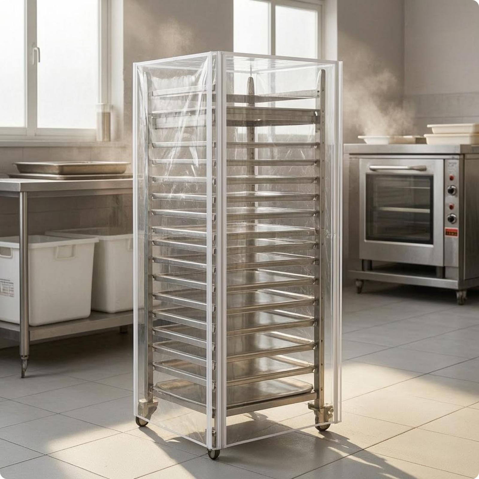 キッチン用の焼き菓子ラックを整理するための、透明で防塵性のあ - Kitchen Baking Tray Rack のレビューと価格
