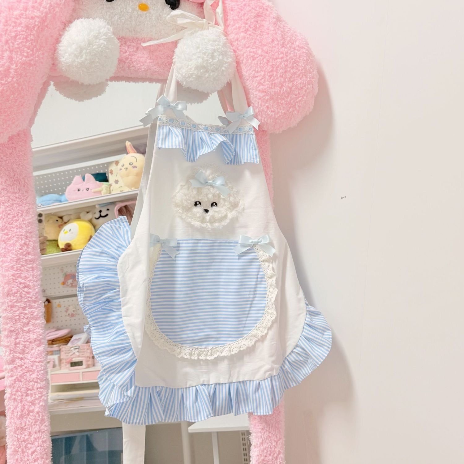 1pc かわいいストライプエプロンプリンセススタイルホームエ - Kitchen Baking Must Haves のレビューと価格