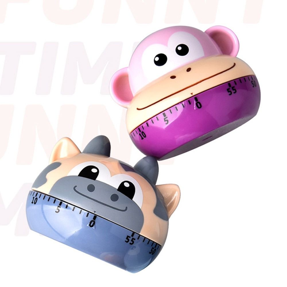 動物かわいい機械式タイマー学生学習時間マネージャー手動タイマ - Kitchen Baking Timer のレビューと価格