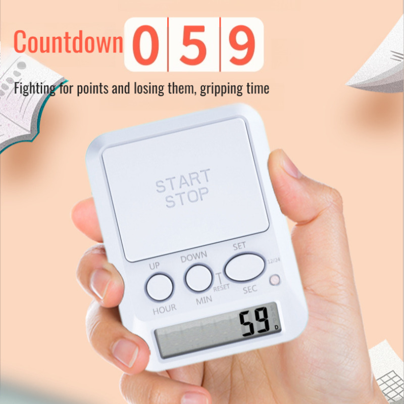 学生用ビジュアルクッキングタイマー デジタルディスプレイ 多 - Kitchen Baking Timer のレビューと価格