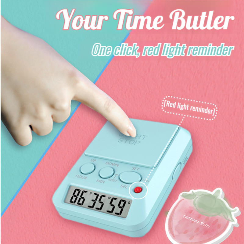 学生用ビジュアルクッキングタイマー デジタルディスプレイ 多 - Kitchen Baking Timer のレビューと価格