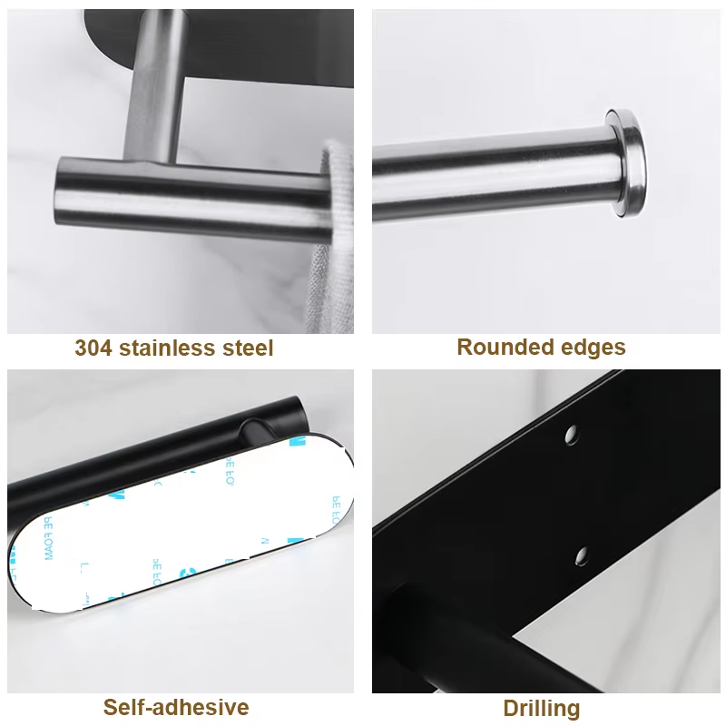 キッチンの壁に取り付けられる、粘着式のペーパータオルホルダー - Kitchen Baking Paper Holder のレビューと価格