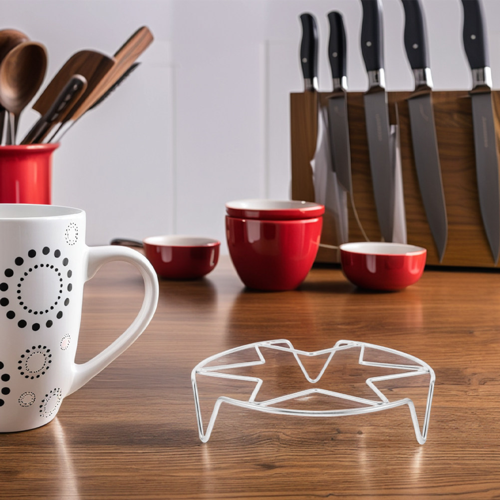 ステンレス製蒸し器ラック 丸型高足調理ラック 22cm 蒸し - Kitchen Baking Tray Rack のレビューと価格