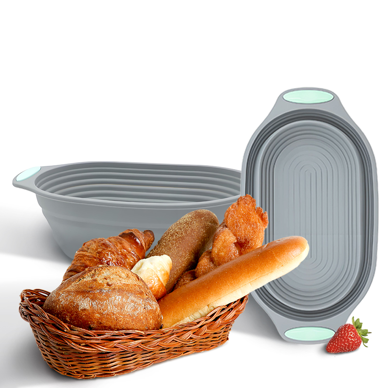 1PC シリコン製折りたたみ式バンネットパン発酵バスケット  - Kitchen Accessories For Baking のレビューと価格