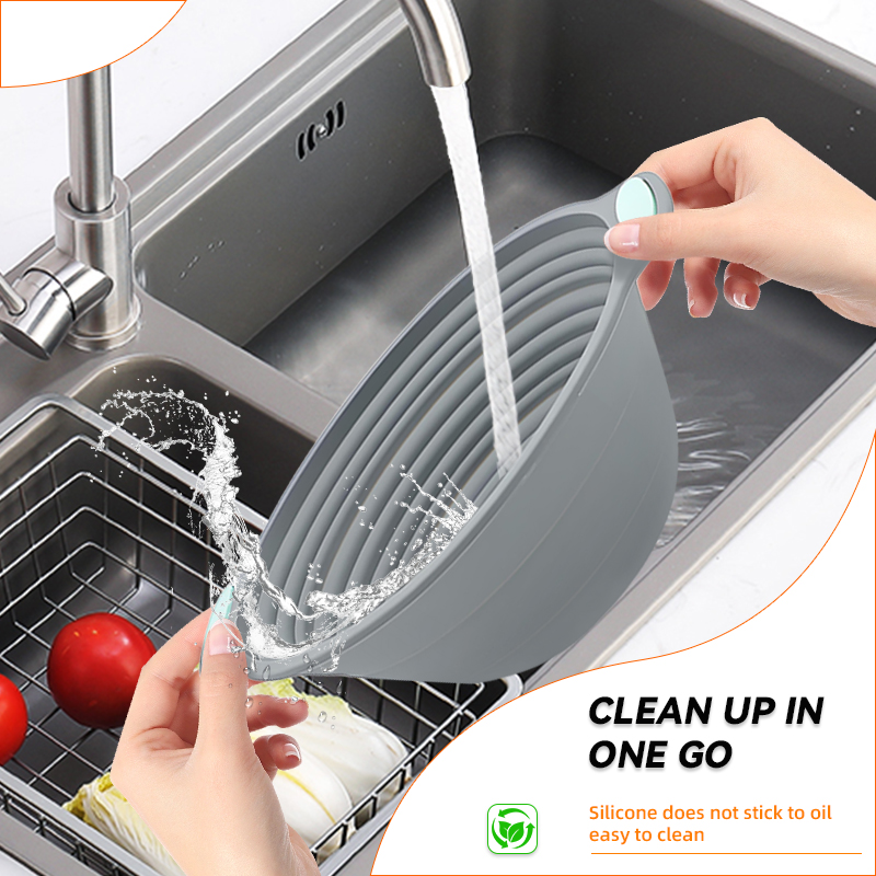 1PC シリコン製折りたたみ式バンネットパン発酵バスケット  - Kitchen Accessories For Baking のレビューと価格