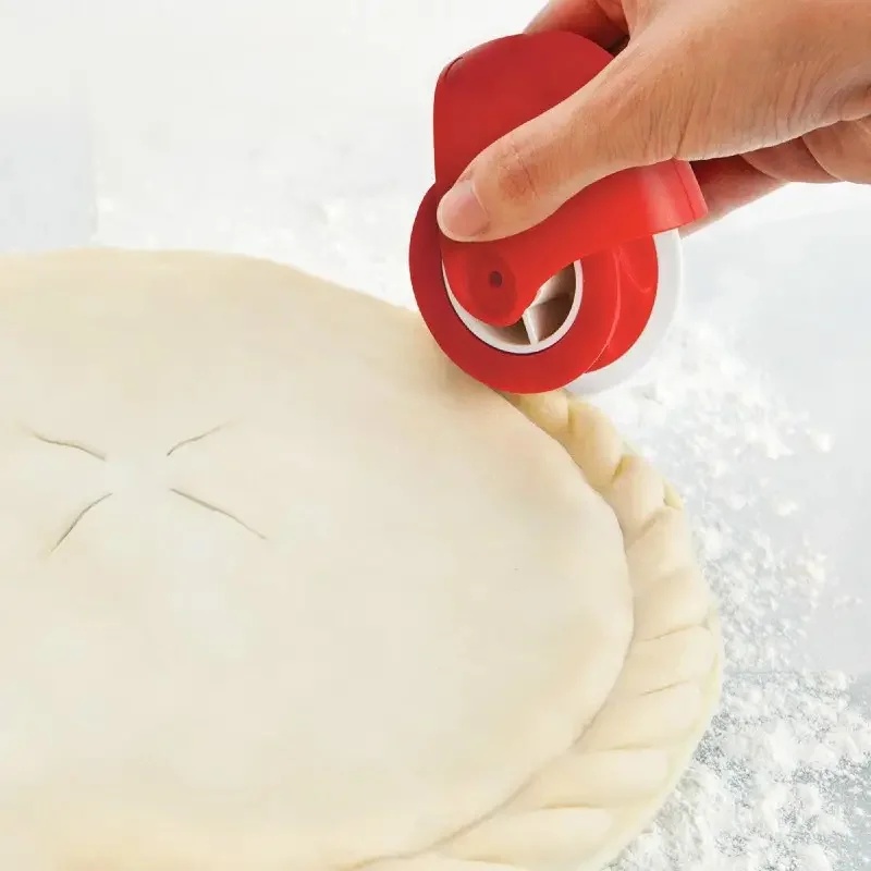 高級多機能手動パイ生地カッター、きれいなペストリーホイールエ - Kitchen Baking Must Haves のレビューと価格