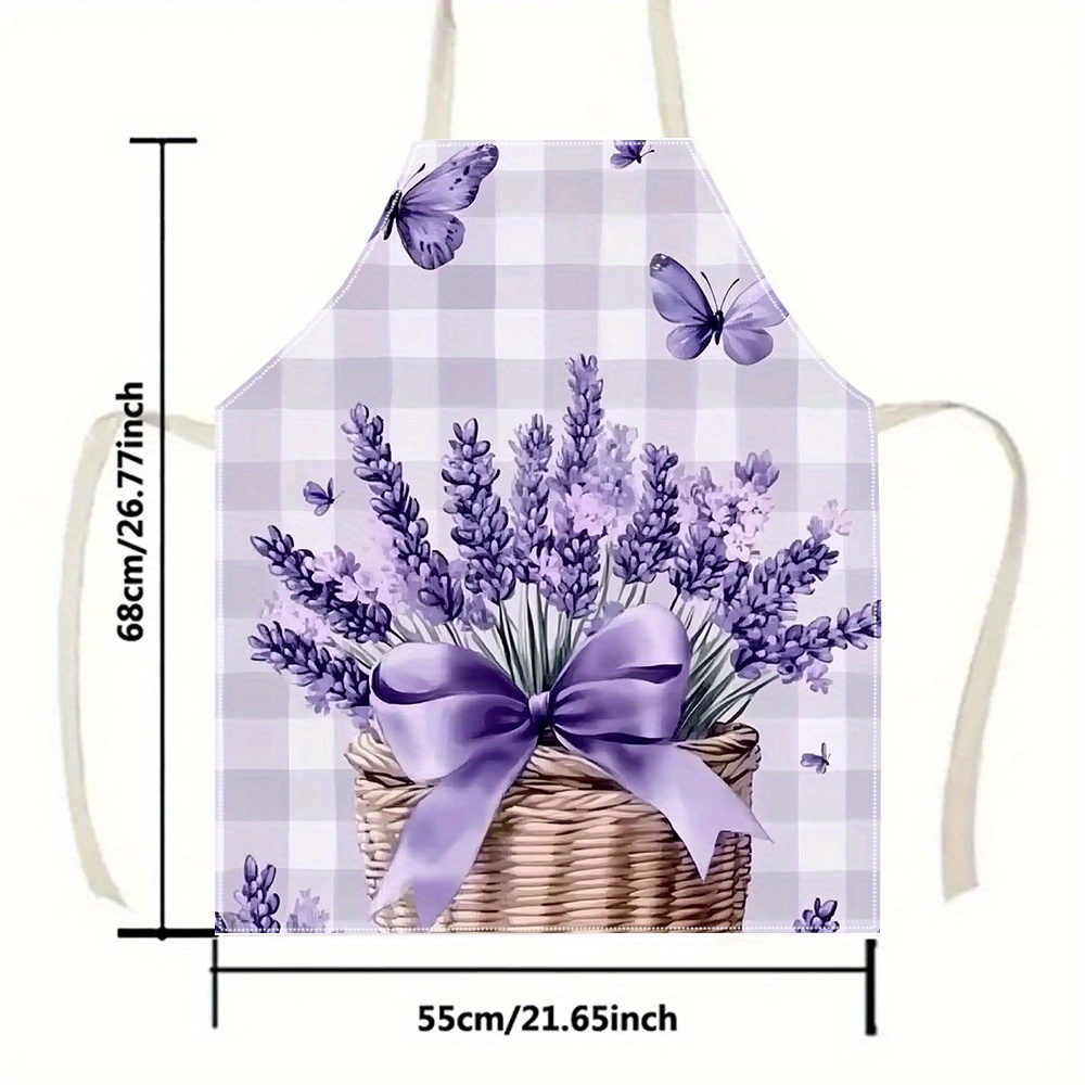 1pc フレンチカントリーラベンダーバスケットプリントリネン - Kitchen Baking Gift Basket のレビューと価格