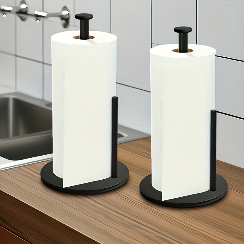 ステンレス製キッチンロールホルダー（重みのあるベース付き）  - Kitchen Baking Paper Holder のレビューと価格