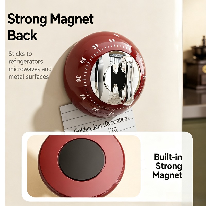 マグネティックキッチンタイマー メカニカルカウントダウンタイ - Kitchen Baking Timer のレビューと価格