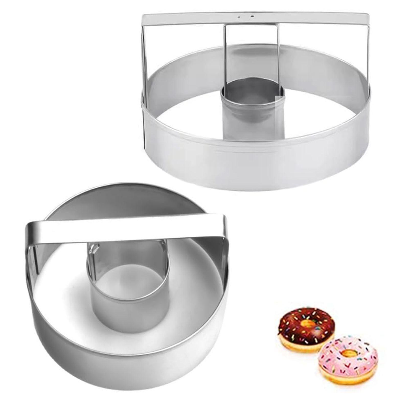 ステンレス鋼クッキーカッターキッチンベーキングラウンドドーナ - Cookie Cutter Set のレビューと価格