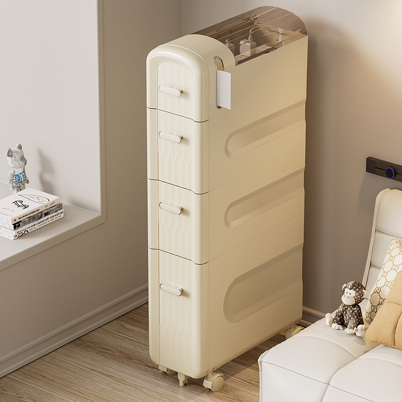 4段スリムローリングキャビネット、バスルーム、ランドリー、キ - Kitchen Baking Paper Holder のレビューと価格