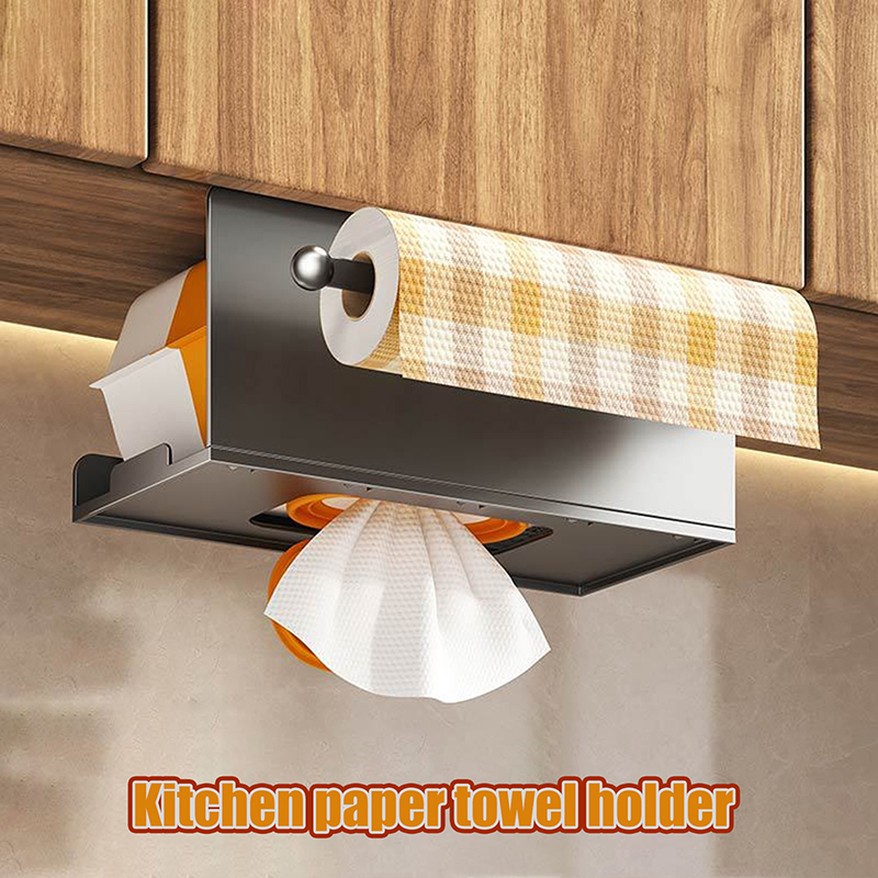 キッチン、ペーパータオルラック、ウェットティッシュ棚、ペーパ - Kitchen Baking Paper Holder のレビューと価格