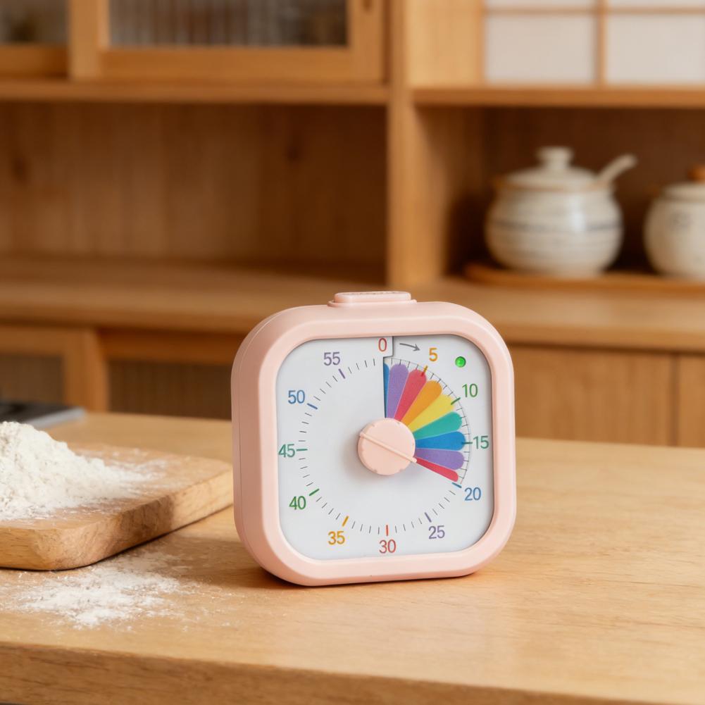 子供用ビジュアルタイマー 60分レインボーカウントダウン 静 - Kitchen Baking Timer のレビューと価格