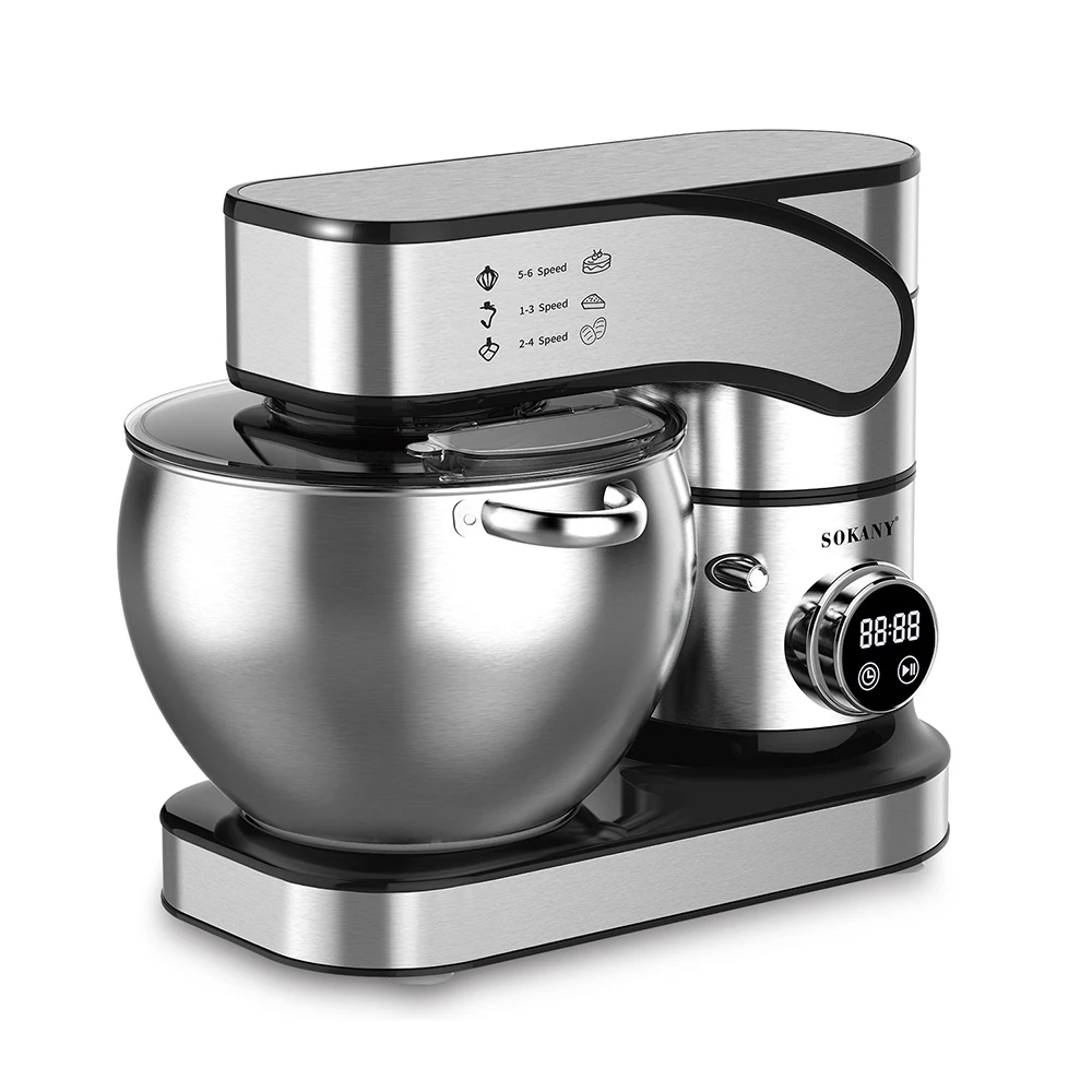 生地フック、泡立て器、ブレンダー付き、ベーキング、ケーキ、調 - Kitchen Baking Blender のレビューと価格