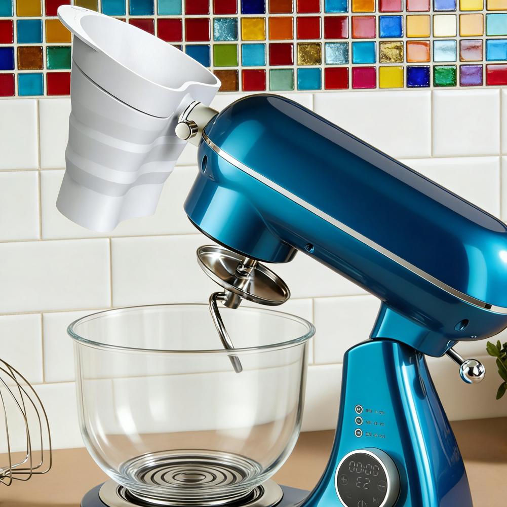 小麦粉注ぎ口シリコン製小麦粉漏斗ミキサーボウルカバー折りたた - Kitchenaid Baking Bowl のレビューと価格